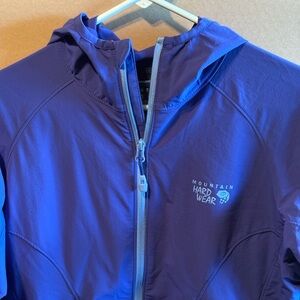 Mountain Hardwear Women's Finder Parka Full Zip Jacket, Aristocrat Blue, Size M